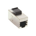 InLine® RJ45 Buchse / Buchse Einsatz, SNAP-In, Cat.6 STP - 74206M