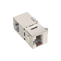 InLine® RJ45 Buchse / Buchse Einsatz gewinkelt 90°, SNAP-In, Cat.6 - 74206W