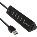InLine® Smart Hub, 7-fach USB 3.0 / 2.0 Hub mit Schnelllade-Anschluss - 66763