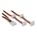 InLine Strom Y-Kabel intern, 1x 13,34cm (5,25) an 4x 13,34cm (5,25), 0,45m+0,55m