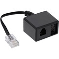 InLine® TAE Adapterkabel RJ45 Stecker auf TAE-N & RJ11 Buchse - 69943