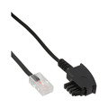 InLine® TAE-F Kabel für DSL-Router, TAE-F Stecker an RJ45 8P2C, 25m