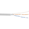 InLine® Telefon-Kabel 4-adrig, 2x2x0,6mm, zum Verlegen, 100m Rolle
