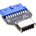 InLine® USB 3.0 Mainboard zu USB 3.2 Typ-E Key-A Adapter intern - 33446R