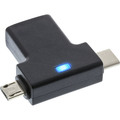 InLine® USB 3.1/2.0 T-Adapter, USB-C Stecker oder Micro-USB an A - 35804