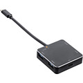 InLine® USB 3.1 Hub, USB-C zu 4 Port USB- A mit PD bis 60W, schwarz, - 35392A