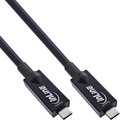 InLine® USB 3.2 Gen.2 AOC Kabel, USB-C Stecker/Stecker, schwarz, 10m - 35799A