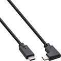 InLine® USB 3.2 Gen.2 Kabel, USB-C Stecker/Stecker gewinkelt, 1m - 35701W