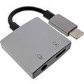 InLine® USB-C Audio Adapterkabel, USB-C zu 3,5mm Buchse + PD 30W - 33054F