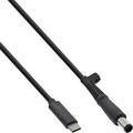 InLine USB-C zu HP Notebook (rund/gro) Ladekabel, 2m