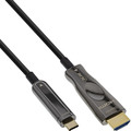InLine USB Display AOC Kabel, USB-C Stecker zu HDMI Stecker, 10m