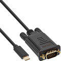 InLine® USB Display Kabel, USB-C Stecker zu VGA Stecker, 1m