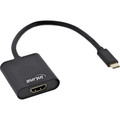 InLine® USB Display Konverter, USB-C Stecker zu HDMI Buchse 4K/60Hz, schwarz