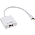 InLine® USB Display Konverter, USB-C Stecker zu HDMI Buchse 4K/60Hz, - 64101S