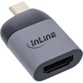InLine® USB Display Konverter, USB-C Stecker zu HDMI Buchse 4K60Hz - 64106H