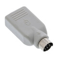 InLine® USB PS/2 Adapter, USB Buchse A auf PS/2 Stecker - 33103
