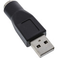 InLine® USB PS/2 Adapter, USB Stecker A auf PS/2 Buchse - 33102K