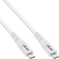 InLine® USB4 Kabel, USB-C Stecker/Stecker, PD 240W, 8K60Hz, TPE, 0,5m - 35906W