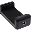 InLine® Universal Handyklemme, für Selfiestick, Smartphone Stativ Adapter, uvm. in schwarz