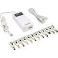 InLine® Universal Notebook-Netzteil mit Farbdisplay, weiß, 12 - 26618W