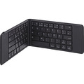 InLine® faltbare Bluetooth Tastatur BT-Pocket, grau, für bis zu 3 - 55379