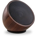 InLine® woodwoom, Mini Bluetooth Walnuss-Holz Lautsprecher, 52mm - 55380H