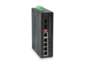 Industrial Gigabit Eth. Swicht - 4xPOE -- +1xSFP+1xCombo -40 to 75C 48VDC