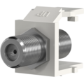 Keystone Einbauadapter F-Verbinder, weiß --