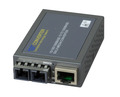 Kompakt Media Konverter RJ45-SC, 550m -- MM, Gigabit Ethernet