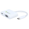 Konverter Kabel Adapter USB-C auf VGA -- Typ C USB Aufladeport