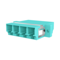 Kupplung LC Quad OM3 aqua --