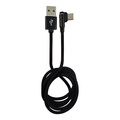 LC-Power LC-C-USB-TYPE-C-1M-2 USB-A zu USB-C Kabel, schwarz, 1m