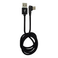 LC-Power LC-C-USB-TYPE-C-1M-2 USB A zu USB-C Kabel, schwarz, 1m - 31333A