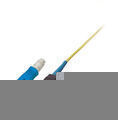 LC Steckverbinder SM9/125 OS2,blau, feldkonfektionierbar