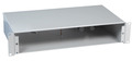 LWLSpleibox nicht ausz.2HE,19 Zoll RAL7035 ohne Frontplatte