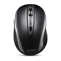 Maus, Perixx PERIMICE-721 IB Wireless ergonomisch, 5-Tasten, silber/schwarz