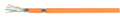 Patchkabel Cat.7 PiMF UC900MHz FLEX SS26 4P,  -- Dca, orange