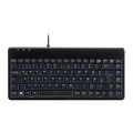 Perixx PERIBOARD-409 U, DE, Mini USB-Tastatur, schwarz - 57150B