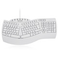 Perixx PERIBOARD-512 DE, Ergonomische USB-Tastatur, weiß - PERIBOARD-512-weiß