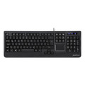Perixx PERIBOARD-513 II US, USB-Tastatur, Touchpad, schwarz - 57172J