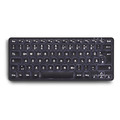 Perixx PERIBOARD-732B DE, Mini-Tastatur Wireless, mit Hintergrundbeleuchtung, schwarz