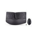 Perixx PERIDUO-606B, DE, Tastatur- und Maus-Set, kabellos, schwarz - 57215H