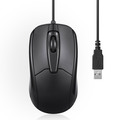 Perixx PERIMICE-209, Kabelgebundene Maus, USB-Kabel, schwarz - 57142B