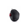 Perixx PERIMICE-517, Ergonomische Trackball Maus, USB-Kabel, schwarz - 57148X