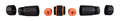 RJ45 Cat.6A IP68 -- Durchführungskupplung,Buchse/Buchse Verb