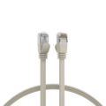 RJ45 Flachpatchkabel Cat.6A U/FTP PVC -- grau 1m - K5545GR.1