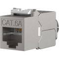 RJ45 Keystone Slimline, Cat.6A -- Zinkdruckguss, 10GE