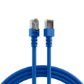 RJ45 Patchkabel Cat.5e SF/UTP PVC -- CCA blau 3m - K5459.3