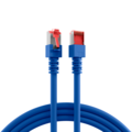 RJ45 Patchkabel Cat.6 S/FTP LSZH -- blau 0,5m