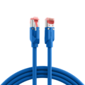 RJ45 Patchkabel Cat.6A S/FTP LSZH -- Dätwyler 7702 TM21 blau 20m - K8708BL.20